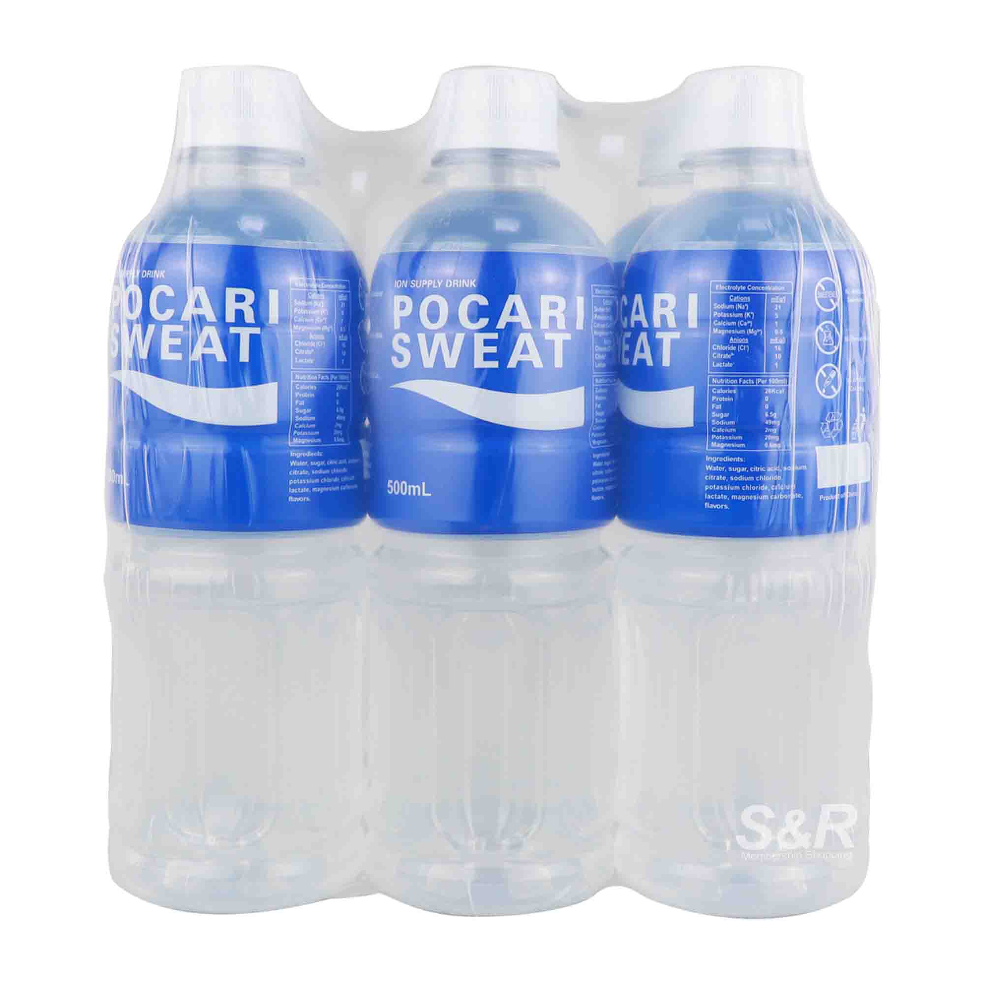 Pocari Sweat 6 bottles Pocari Sweat 6 bottles